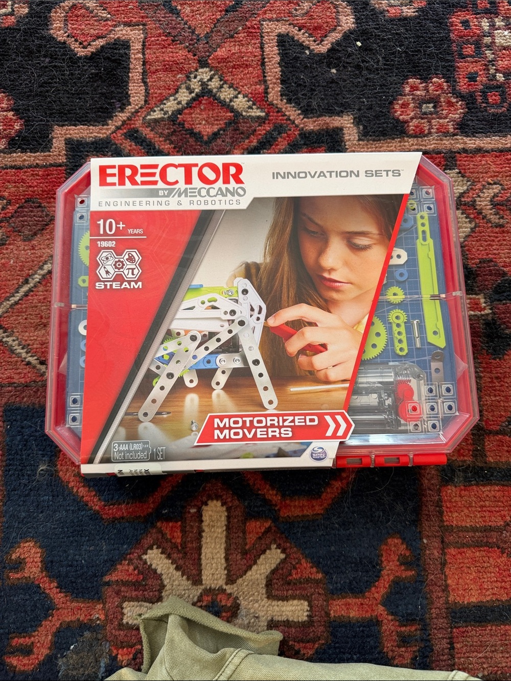 Erector by Meccano Motorized Movers STEM Kit - Motorized Movers